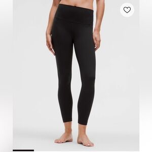 lululemon athletica Black Leggings 25”